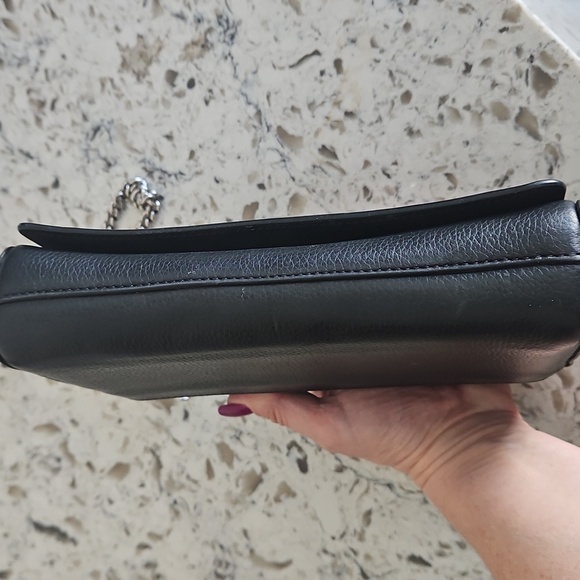 Christian Louboutin Black Crossbody/Shoulder Bag with Silver Chain Strap - Picture 5 of 16